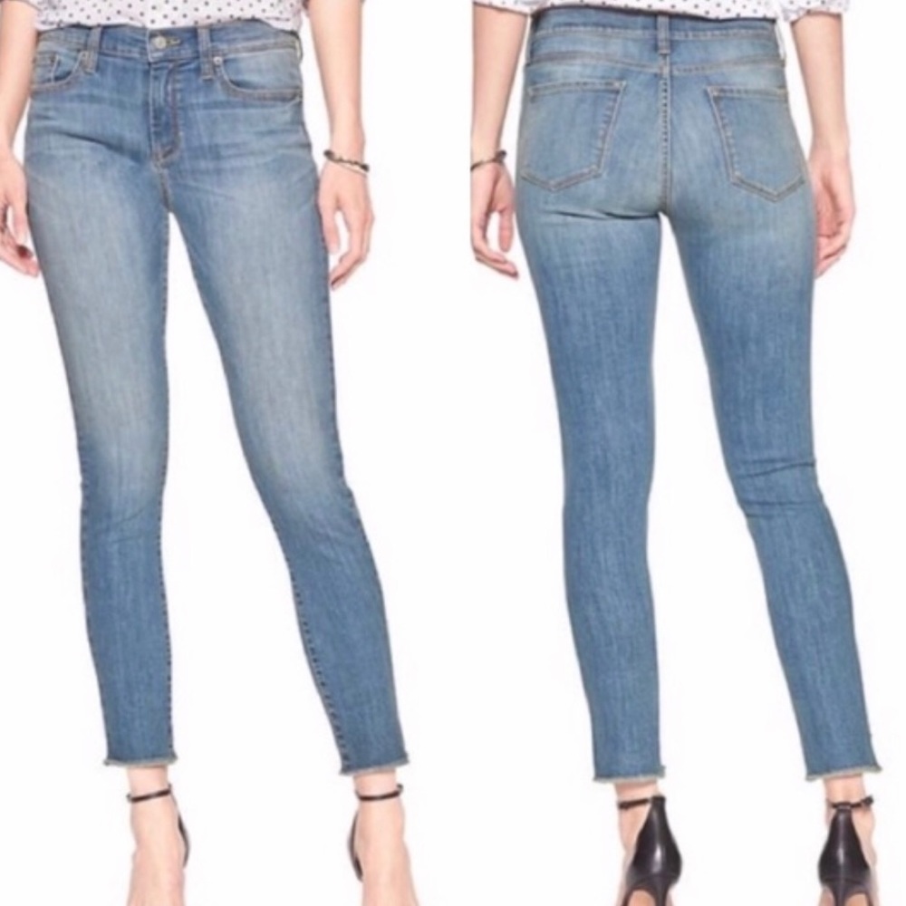 Banana Republic Premium Denim Skinny Jeans 24P